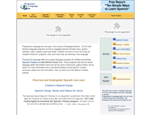 Tablet Screenshot of progressivelanguage.com